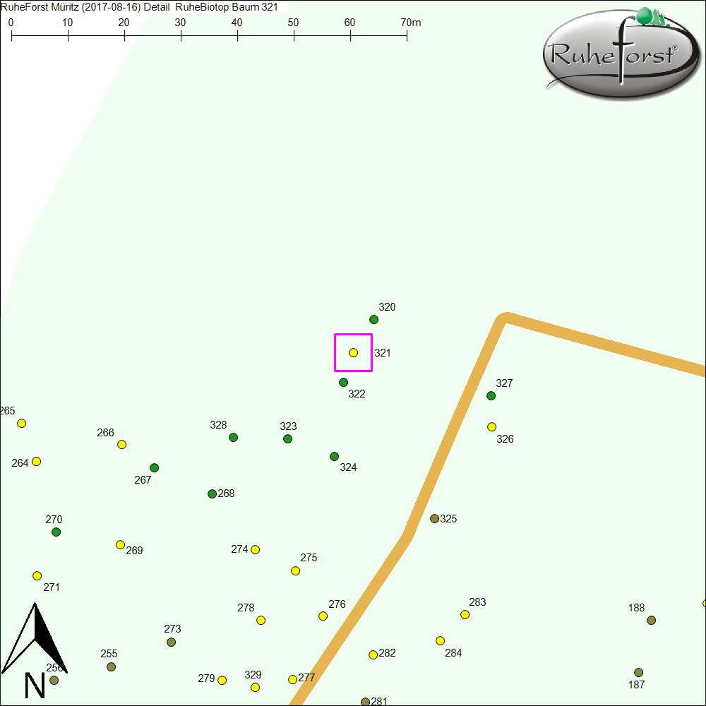 Detailkarte zu Baum 321
